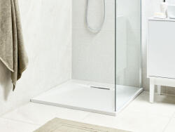 Maxishop Cadita de dus AZZURRO 80 x 80 x 3 cm Alb (601411)