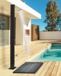 Maxishop Dus solar portabil de gradina BUENOS Negru (608791)