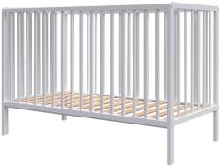 Hubners Patut copii din lemn Hubners Dominic 120x60 cm alb (PHDOM12AL) - kidscare