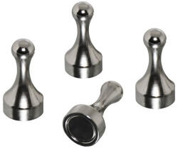 Hobbytools. ro Magnet de organizare Industrial cu maner 18mm, set 4 bucăți (HobH4621729)