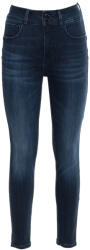 Guess Blugi Dama, Guess, Denim, Albastru, Skinny, Logo, Talie Inalta (W2BA34-D4H53-WRMO)