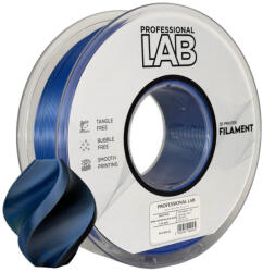 Compatibil Silk PLA Dual Color negru albastru | Smart Print (#000000, #1351ae)