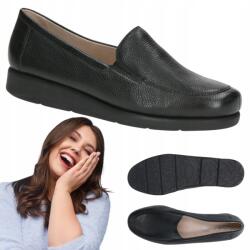 Caprice Elegáns női félcipő valódi bőrből Caprice klasszikus divatos 39 (24750-41-02B Caprice)