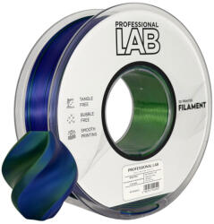 Compatibil Silk PLA Tri Color albastru verde mov | Smart Print (#1351ae, #04b117, #8a0acf)