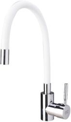 Evotools Baterie Bucatarie Pipa Flexibila Alba (680339)