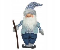 Kaemingk Manó sapkában, karácsonyi figura, kék, 52 cm (8720194693056)
