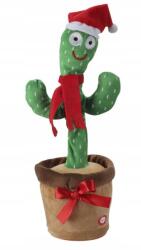 Koopman Ünnepi kaktusz figura, dísz, játszó, 35 cm (8720573336154)