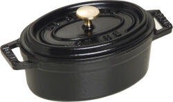 Staub Oală Mini Cocotte ovală 250 ml neagră (40500-111-0)