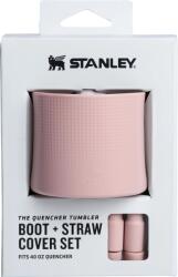 STANLEY Set de accesorii de protecție din silicon Quencher, pentru pahare termice 1, 18 l, roz prafuit (10-12477-065)
