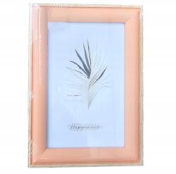  Lazacszínű fényképkeret 18 x 12, 5 cm (Ramka na jedno zdjęcie łososiowa)