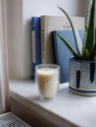 Maxxo Escential Pink Grapefruit illatú gyertya, 100% természetes szójaviaszból (8595235809266)