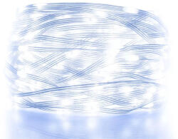  Beltéri ledes hideg fehér fényfüzér 8+4 programmal (KKL512DWH)