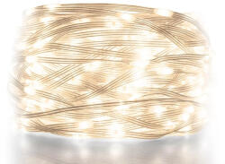  Beltéri ledes meleg fehér fényfüzér 8+4 programmal (KKL512DWW)