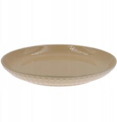 MPLCo Ebédlő Tányér Nagy Csempe 26 cm Kerámia Mosaique Beige (MPL073996)