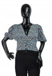  Vera & Lucy Fekete Virágos Felső (M) (304107)