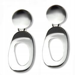 AB-Ag Ezüst Fülbevaló K544 Geo Mintás (K544)