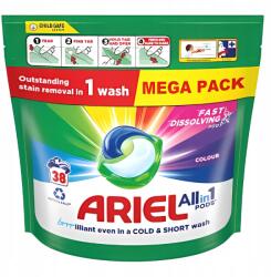 Ariel Allin1 Pods Colour, színes textíliák, 38 db, mosókapszula (8700216465137)
