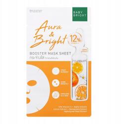 Tajlandia Thai maszk Baby Bright Aura and Bright Booster Mask Sheet, 20g