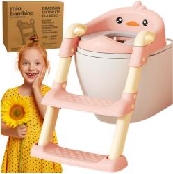  Gyerek WC-ülőke párna létrával, WC-magasító puha párnával (Drabinka Schodki na Toaletę dla Dzieci)