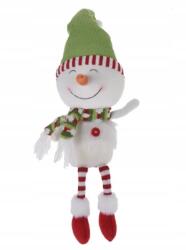 Koopman Ünnepi figura ülő hóember karácsonyi dekoráció 44 cm 1 db (KO 597516/ALL)