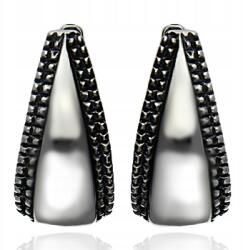 AB-Ag Ezüst fülbevaló elegáns kényelmes divatos ezüst 925 k307 (k307)