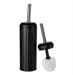 Excellent Houseware Wc kefe rozsdamentes acél fekete (37547734)