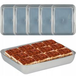 Bedee Acél Ételtárolók 6db Légmentesen záródó Mikrohullámú és Hűtőszekrényekhez (Pudełko Crisp-free)