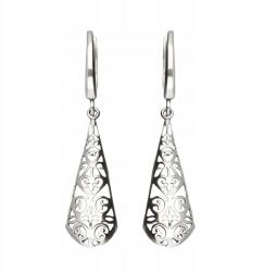 AB-Ag fülbevaló Ezüst hosszú divatos ezüst 925 5cm K647 (k647)