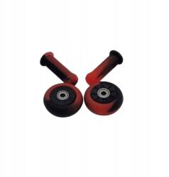 TAIL WHIP Tailwhip Fingerscooter Kiegészítő Szett: 2 Kerék Csapágyakkal 2 Markolat (TAILWHIP_FINGER_WHEELS-GRIPS_SET_RedBlack)