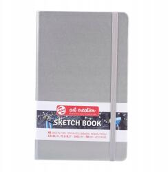 Royal Talens Vázlatfüzet Shiny Silver 140g 80k 13x21cm Talens