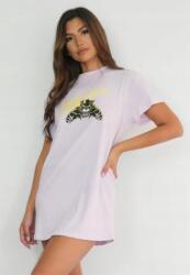Missguided Egyszerű Ruha, Mini, 34, 100% pamut, lila (322472)