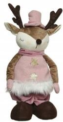 Kaemingk Karácsonyi figura rénszarvas plüss dísz 78 x 24 cm (8720194458846)