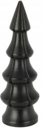Excellent Houseware Karácsonyfa figura fa fekete 24cm 1db (8720573632041)