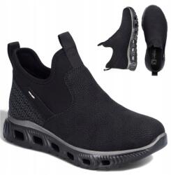 RIEKER Női őszi cipő 38 Rieker platformos bebújós félcipő divatos stílusos (Rieker M6053-00)