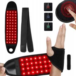 Bedee Rögzítő Led Fényterápia Piros És Infravörös Usb Fény (Opaska na nadgarstek do terapii cieplnej)