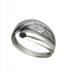 AB-Ag Ezüst Gyűrű Karikagyűrű méret 18 Ezüst 925 P674 (PB674)