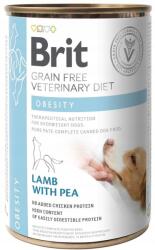 Brit Grain Free Veterinary Diet Dog Obesity Bárányhússal és Borsóval 400g