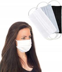 Oeko-Tex 3 Db-os Újrafelhasználható Pamut Maszk Szett 3 Szín