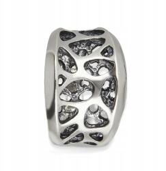 Széles Áttört Ezüst Karikagyűrű méret 18 Ezüst 925 (P314a)