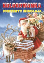 Pol-Mak Kifestőkönyv Matricákkal A5 Mikulás Ajándékok Bn 8 (10218)