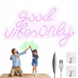 Bedee Személyre szabott Neon Happy Birthday Led Ambient Usb fény 42x25cm Rózsaszín (neonowe światła Neonowe światła)