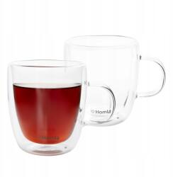 Homla Cembra pohár szett duplafalú pohár, 2 db 450ML Homla (211231)