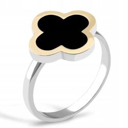 Ezüst Gyűrű Zománccal És Arannyal 477 18-as méret (477)