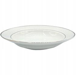  Mintás mélykerámia tányér 22 cm dekoratív (Talerz głęboki ceramiczny) - allegro - 865 Ft