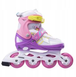 Cool Slide Fitness görkorcsolya Coolslide Meron Jr 92800597976 36-40 Fehér/Lila/Rózsaszín (M000243685)