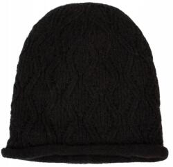 Szaleo Tanya elegáns női sapka angóra hupikék törpikék fekete (CZ25300V1)