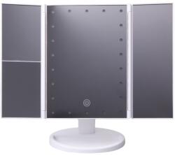 Jocca 2722 Összecsukható Sminktükör LED-es világítással és 1x/2x/3x nagyítással