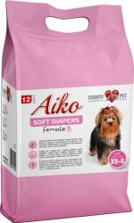 AIKO Soft Diapers XS-S 12db kutya pelenka kisnövésű szukának