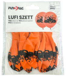  Halloween latex lufi 5db, 30 cm (636263)