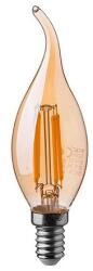 V-TAC Bec Led E14 4w Cu Filament 2200k Alb Cald, Sku-217114 (sku-217114)